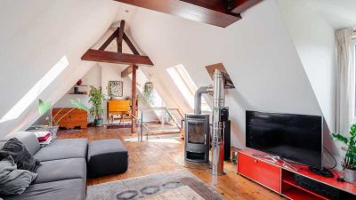 Einzigartige lichtdurchflutete Eigentumswohnung mit traumhafter Dachterrasse in Ehrenfeld