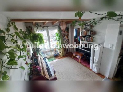 Tauschwohnung: Gemütliche Dachgeschosswoh in Freiburg, Zähringen zum Tausch