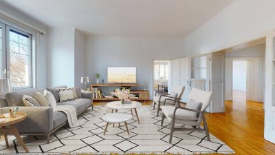 Altbau-Highlight Kosmak-Villa | 4,5 Zimmer-Wohnung | Balkon | U4-Nähe