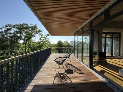Exklusives Industrieloft mit Panorama-Terrasse und Weitblick auf ca. 180 qm