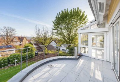 Juwel am Ziegeleipark mit unverbaubarem Blick über Heilbronn