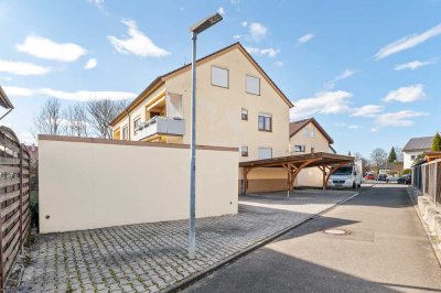 Gepflegte 3-Zimmer-Wohnung mit Balkon und Garage in beliebter Lage von Riederich