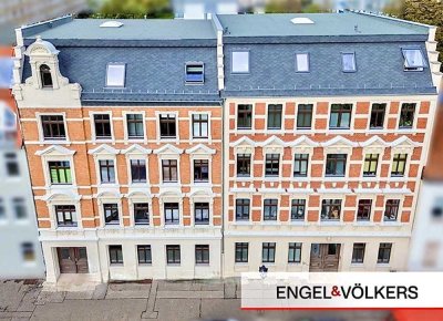 Wunderschöne kleine 2-Raumwohnung mit Balkon und Einbauküche