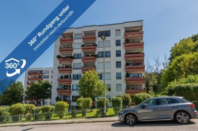 Top ausgestattet in der Passauer-Innstadt 
2,5-Zimmer-Wohnung mit moderner Einbauküche und Sonnenlo
