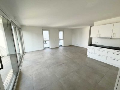 Ab sofort: Moderne 2-Zimmer-Wohnung in Mainz-Kastel mit Balkon, Einbauküche und Tiefgaragenplatz