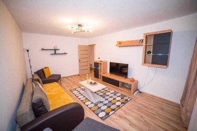 Freundliche und gepflegte 2-Raum-Wohnung mit Balkon und Einbauküche in Tribsees