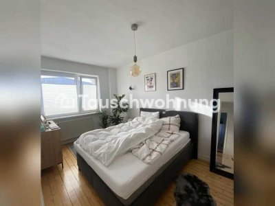 Tauschwohnung: Super helle 2-Zimmer Wohnung gegen 2,5/3-Zimmer mit Balkon