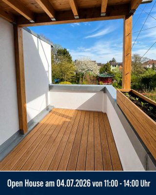 OPEN HOUSE 04.07.2026 - 3-Zimmer-Wohnung mit Balkon zum Garten