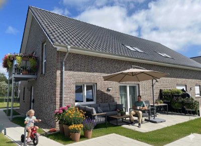 Helle und Lichtdurchflutete 3 -Zimmer Wohnung mit Terrasse und Garten in Drochtersen