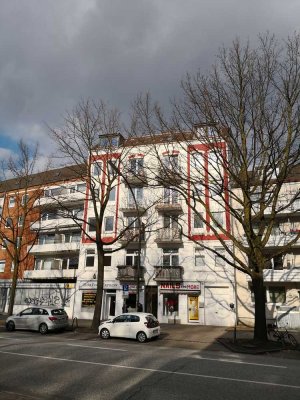 Schöne 3-Zi.-Altbauwhg. in HH-Horn, 2 Balkone (Horner Rennbahn)