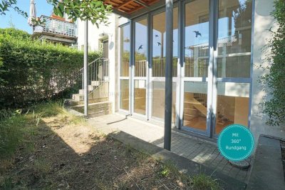 Wunderschöne 2 Raum Maisonette-Whg. mit sonniger Terrasse und kleinem Wohnungsgarten
