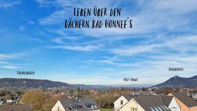Leben über den Dächern von Bad Honnef, Neubau, KfW-55, Aufzug