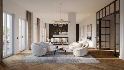 LUXUS AM ISARHOCHUFER - ELEGANTES PENTHOUSE AN DER MENTERSCHWAIGE