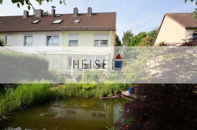 1-Familien-Reihenendhaus mit Garage, Wintergarten und Gartenteich