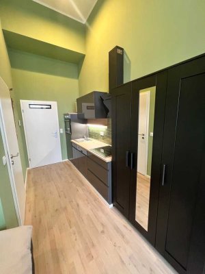 Glückshaus Eschwege: Helle, möblierte 1-Zimmer Wohnung mit Einbauküche