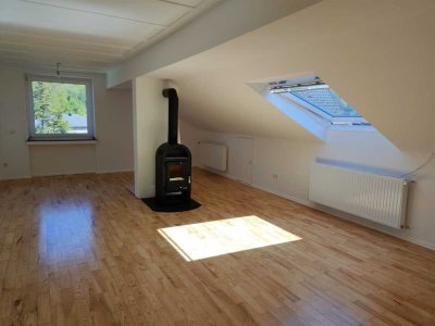 Aachen-Hahn, helle, frisch sanierte DG Wohnung, 60 qm inkl. Garten, Kellerraum, Waschküche