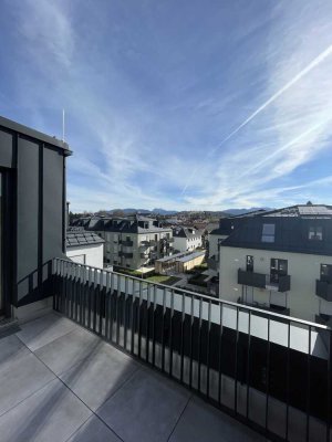 Penthouse-Wohnung mit Dachterrasse und Bergblick!
