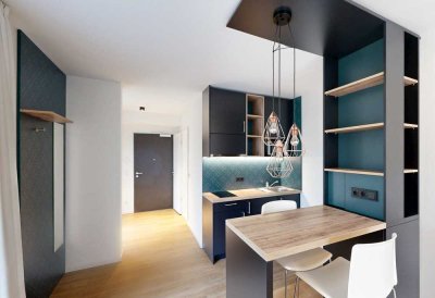 Kompaktes und möbliertes Apartment im Mainwald – sofort bezugsfrei!