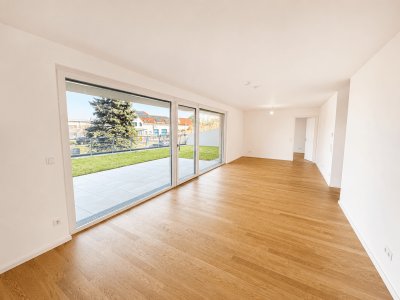 Helle 3-Zimmer-Erdgeschosswohnung - Wohnen im BRUNNIQUE