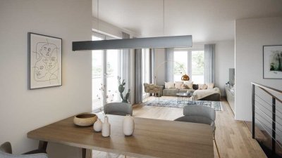 Ideal für Familien: Große 4,5-Zimmerwohnung mit Fußbodenheizung, Balkon und Terrasse - WE33, Haus3