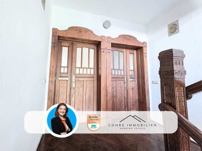 Bezugsfreie 3-Zimmer-Wohnung mit Potenzial im schönen Kulturdenkmal - ruhige Lage mit Balkon