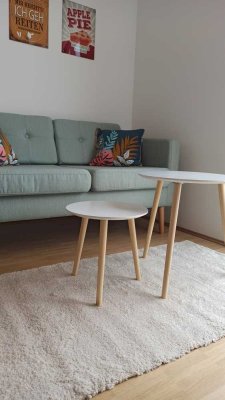 Schicke 2-Zimmer-Wohnung möbliert mit Balkon im 3. OG in Frankfurt-Gallus