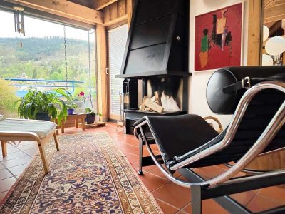 Exklusive + individuelle Penthouse-Maisonettewohnung samt Einliegerwohnung und Neckarblick…