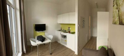 Zentrum: 1 Zimmer Apartment 5 Min vom BHF ­voll möbliert&ausgestattet