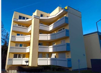 Einzimmerwohnung mit großer Terrasse