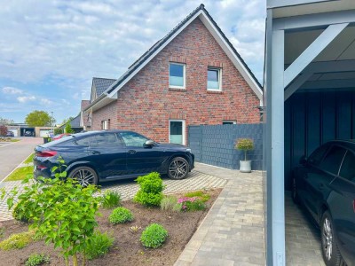 In 5 Minuten am Spieksee! Modernes Einfamilienhaus mit Carport auf großem Grundstück!