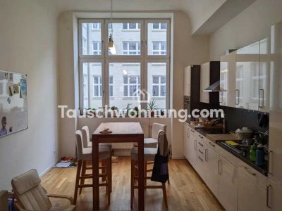Tauschwohnung: Tausche lofty 3-Zimmer Wohnung in Lichtenberg gegen Kleinere