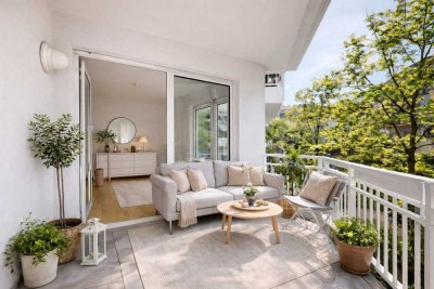 Charmante Zwei-Zimmer-Wohnung in ruhiger Lage mit Tiefgaragenplatz