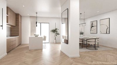 Eleganter Neubau im Altbau – 3-Zimmer-Wohnung mit Balkon & Terrasse (provisionsfrei)