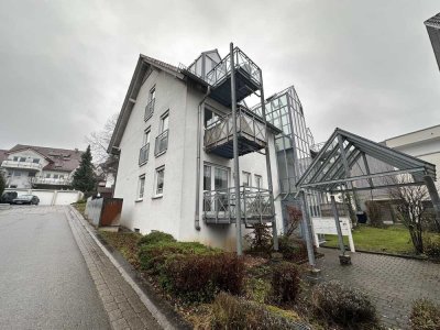1-Zimmer-Wohnung mit Balkon und TG-Stellplatz  in Weissach-Flacht zu vermieten!