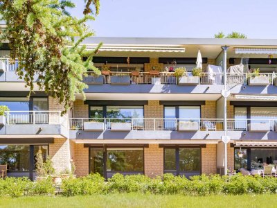 Großzügige Terrassenwohnung vor den Toren Hamburgs