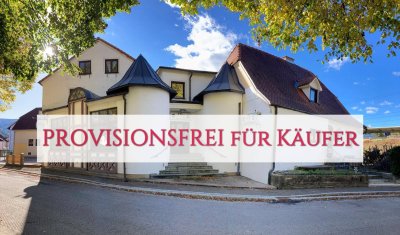 Vor dem Park: Großzügiges Haus mit 2 Wohneinheiten und Gewerbebereich