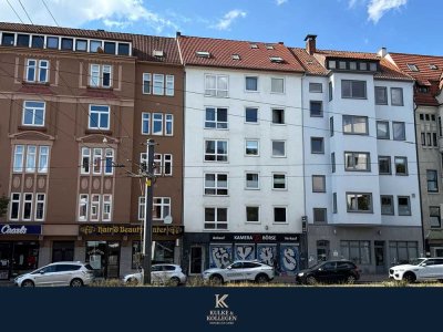 Helle Drei-Zimmer-Wohnung mit Balkon in zentraler Lage