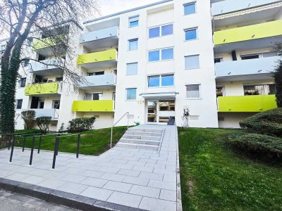 78qm, 2,5 Zimmer im beliebten Wolfental mit zwei Balkonen und TG-Stellplatz