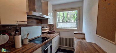 Charmante 2 Zimmer Wohnung mit Grünblick in Ruhelage