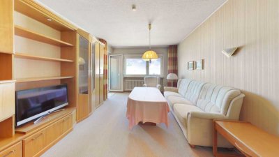 Charmante 3 Zi. -Wohnung mit Loggia und Garage in ruhiger Lage