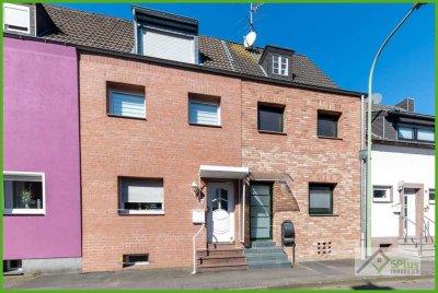 + 5PLUS + KLEIN FEIN MEIN + REIHENHAUS MIT GARTEN UND DOPPELGARAGE IN GUTER LAGE VON LANGERWEHE +