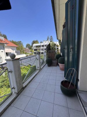 Harlaching-Menterschwaige: außergewöhnliche 2-Zimmer Wohnung - vermietet