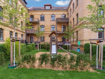 Attraktives Wohnen im begehrten Gohliser Siebengrün - vermietete 4 Zimmer Dachgeschosswohnung