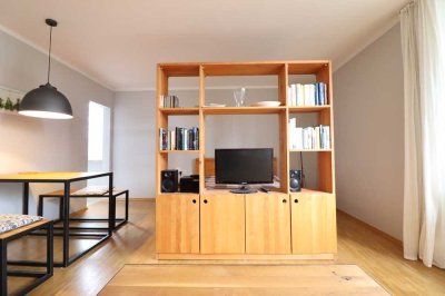 Helles 1-Zimmer-Apartment mit Terrasse und Garage im beliebten Landshuter Westen