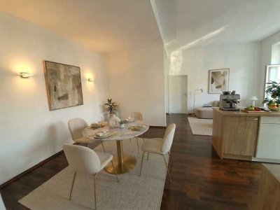 Besondere Adresse, besonderes Wohnen ° 3 Zimmer, Terrasse in der Direktorenvilla
