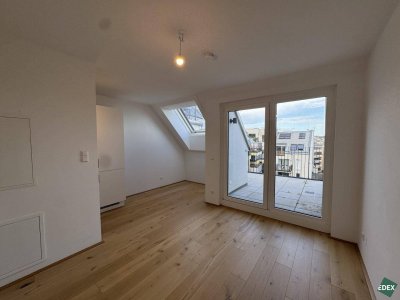 Ruhelage: Moderne 2-Zimmer-Wohnung mit Balkon nahe der U3