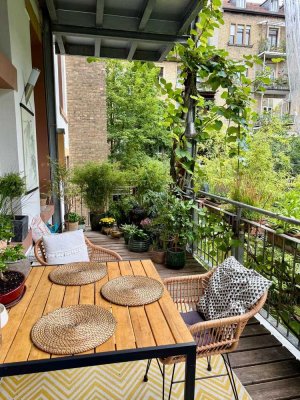 Großzügige 3-Zimmer-Wohnung mit Blick ins Grüne