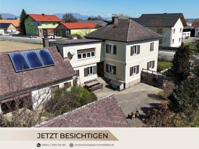 *Premstätten* Großzügiges Einfamilienhaus mit riesigem Grundstück in bester Lage – viel Potenzial für Ihr Traumhaus
