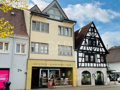 Attraktives Wohn- und Geschäftshaus in zentraler  Innenstadtlage von Sinsheim!