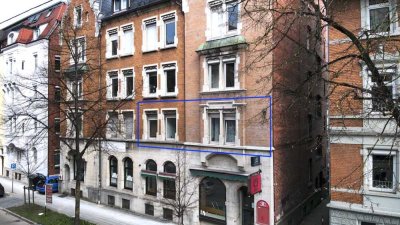 Großzügig wohnen im historischen Stadthaus – 4 Zimmer, Terrasse & beste Lage in der Ulmer Oststadt